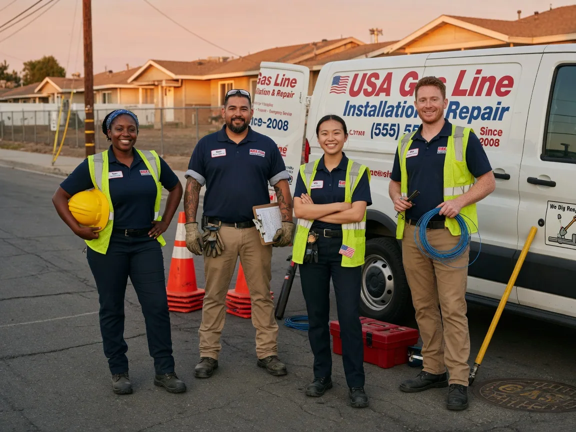 Gas Line Installation company in Hankinson, ND